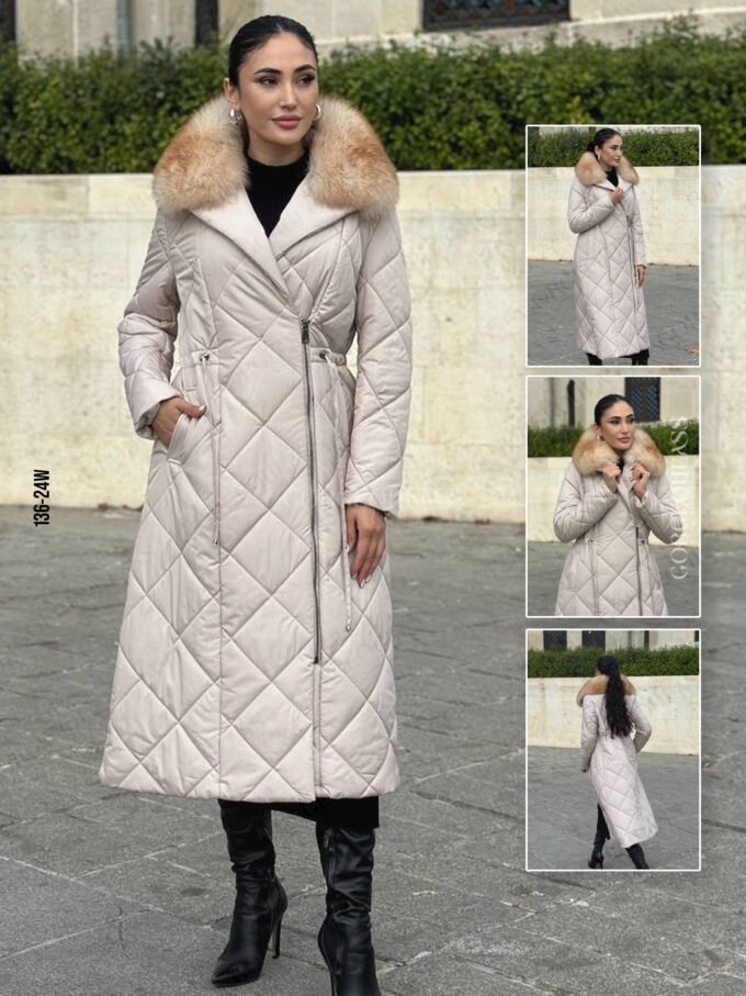 Long down jacket coat