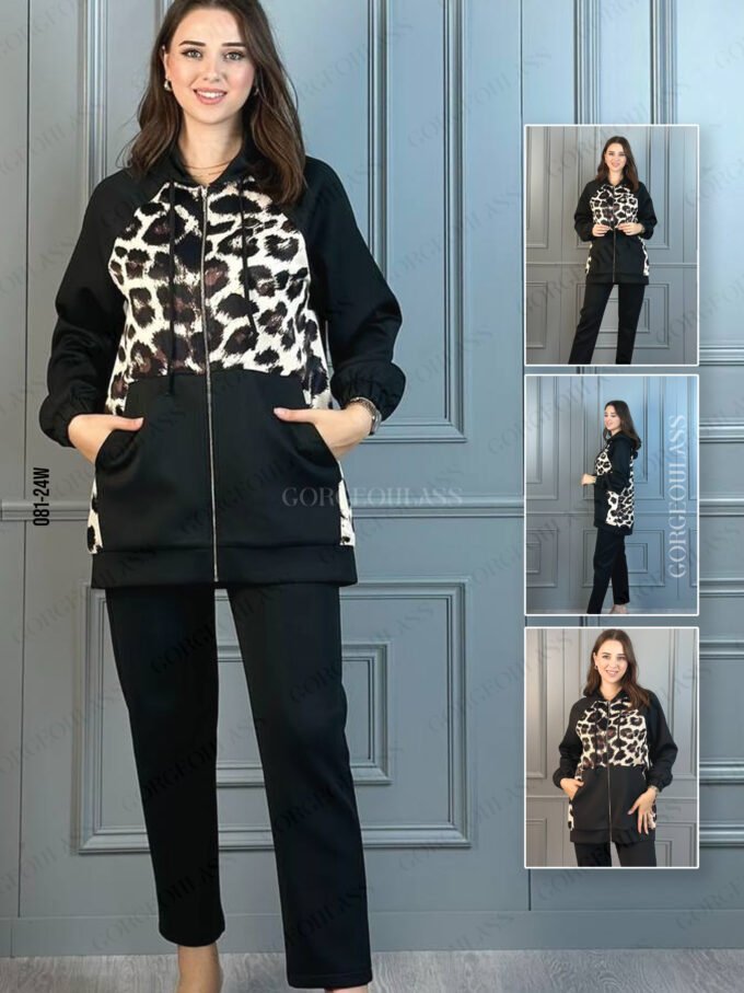 Leopard Patterned Suit